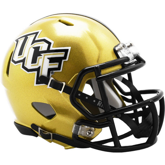 Central Florida Knights Helmet Riddell Replica Mini Speed Style Gold